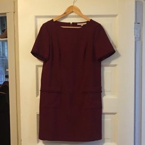 Maroon Loft dress